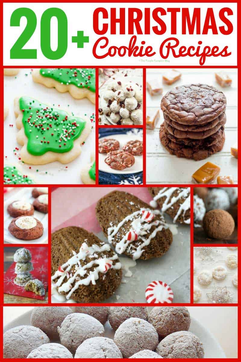 20+ Christmas Cookie Recipes. A varied selection of Christmas cookie recipes, with traditional festive flavours like peppermint, eggnog, clementine, rum, and of course chocolate!