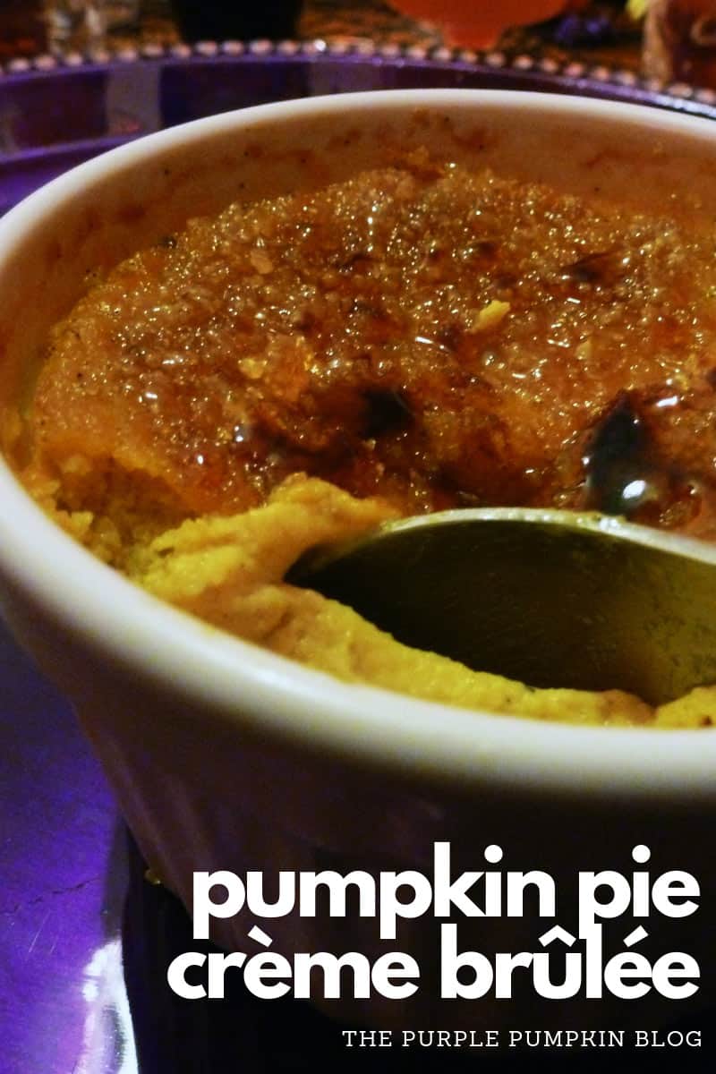 Pumpkin Pie Crème Brûlée