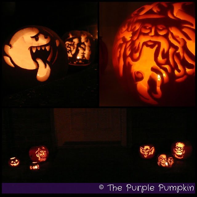 Pumpkin Carvings - The Purple Pumpkin Blog