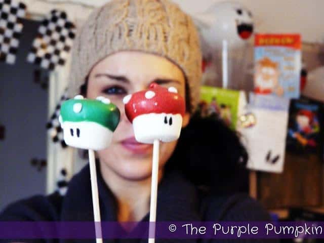 Nintendo Mario Super Mushrooms Marshmallow Pops