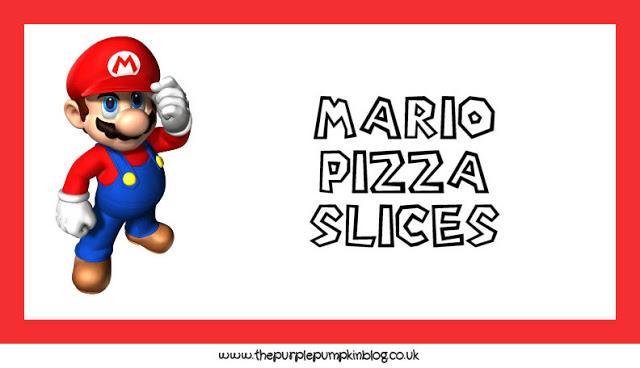 Mario Food Labels