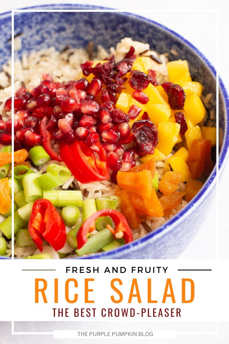 Fresh & Fruit Rice Salad - The Best Crowd-Pleaser Salad!