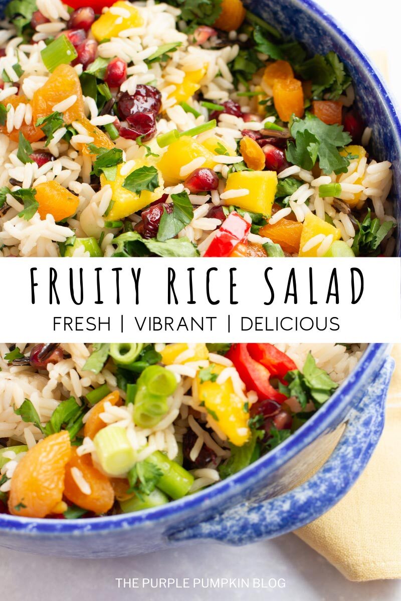 Fruity Rice Salad - Fresh, Vibrant & Delicious