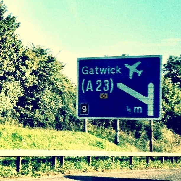 Gatwick Sign