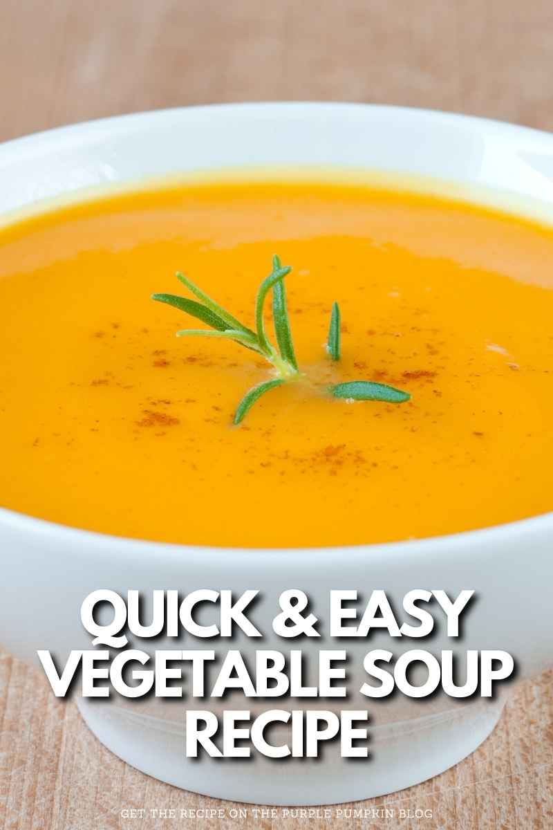 Quick & Easy Vegetable Soup Recipe
