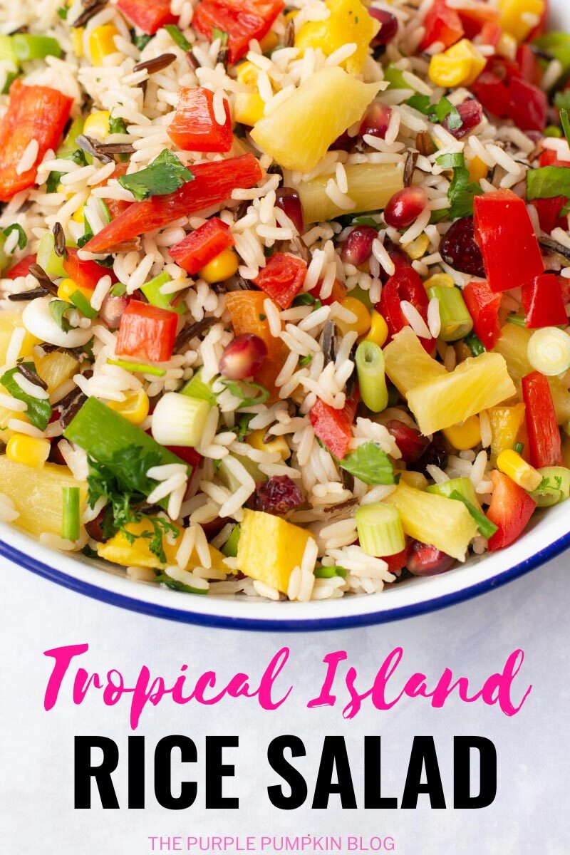 Tropical Island Rice Salad