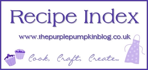 Recipe Index - The Purple Pumpkin Blog