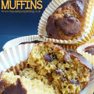 Pumpkin, Raisin and Pecan Muffins