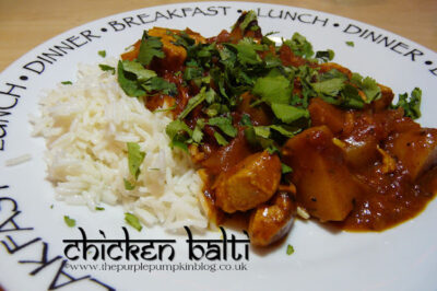 Chicken Balti Recipe