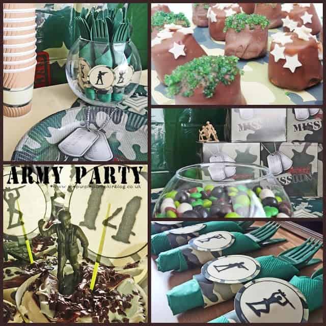 Army Themed Party