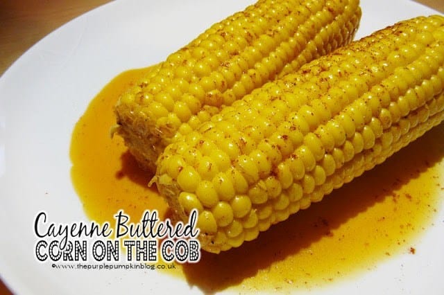 Cayenne Buttered Corn on the Cob