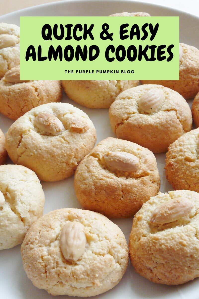 Quick & Easy Almond Cookies