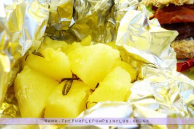 Garlic Rosemary Potato Parcels