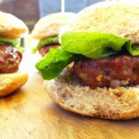 Ginger Chilli Burgers Sliders