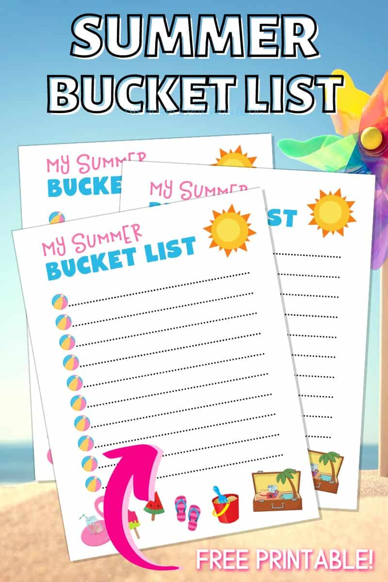 Summer Bucket List Printable {Guest Post}