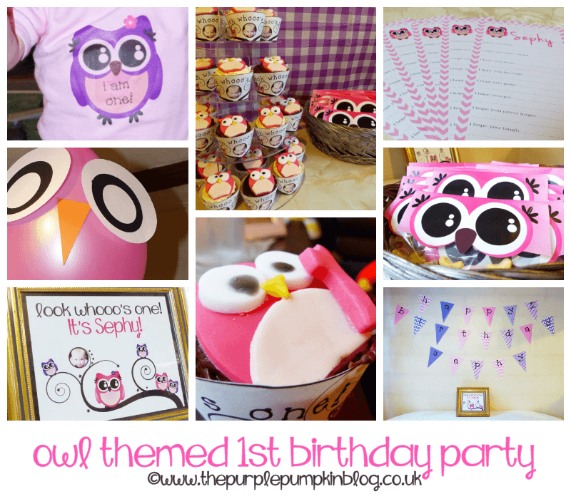 Owl Themed 1st Birthday Party