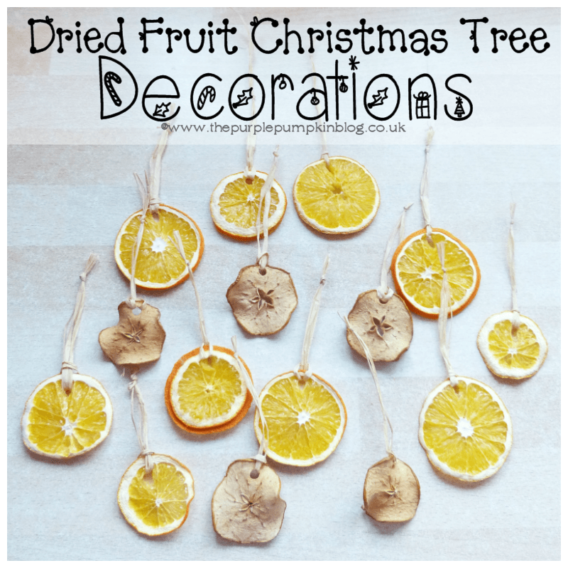 Dried Fruit Christmas Tree Decorations