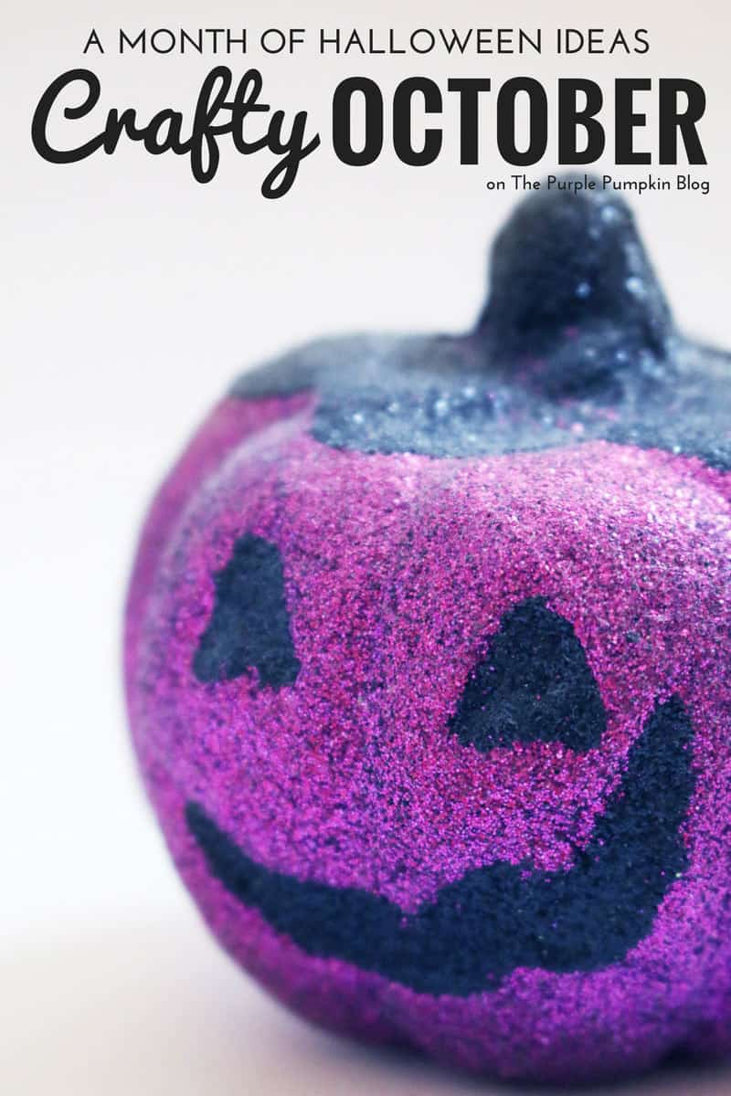 Crafty October - A Month of Halloween Ideas on The Purple Pumpkin Blog