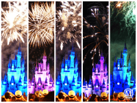 Magic Kingdom Wishes Fireworks 2013