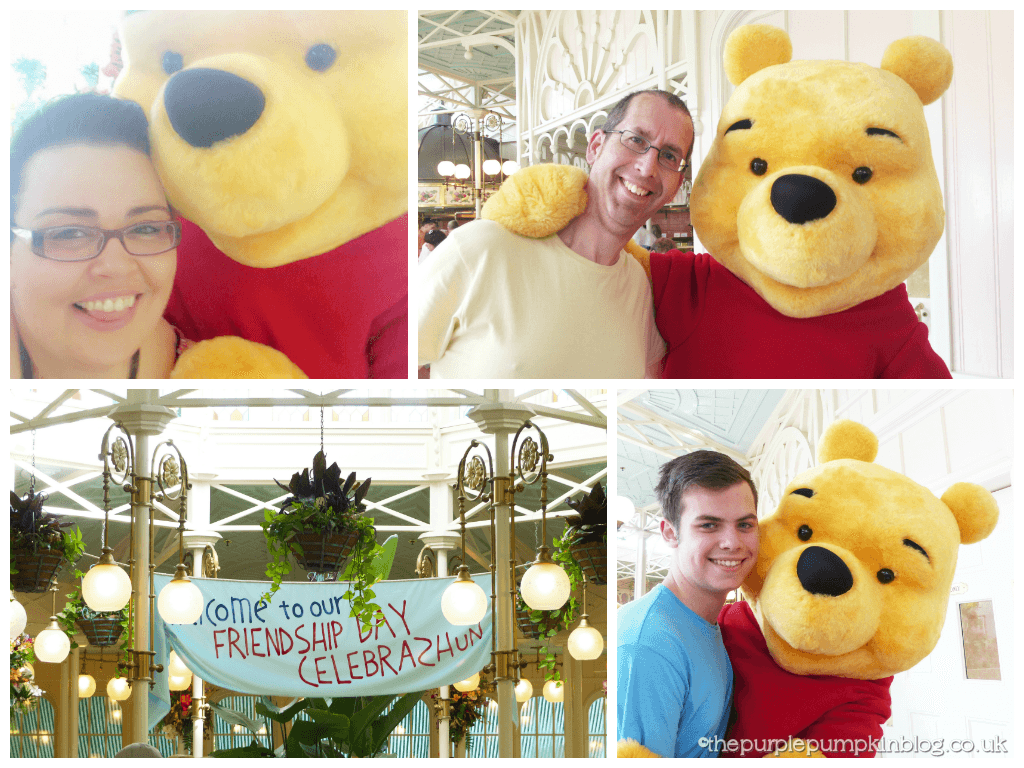 Meeting Winnie The Pooh