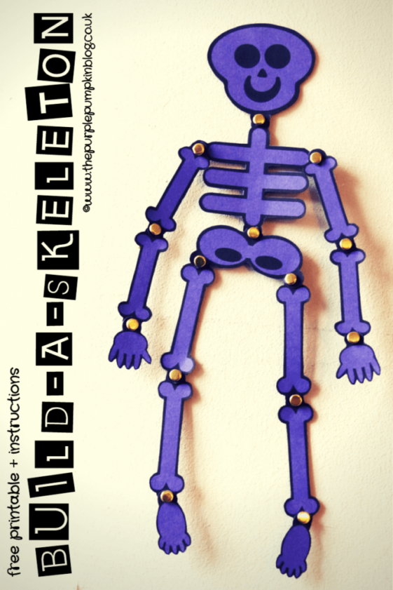 Build-A-Skeleton | Free Printable + Instructions