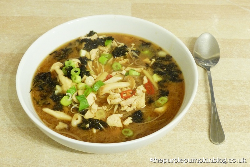 Chicken and Mushroom Miso Soup