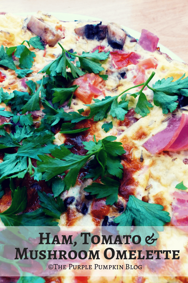 Ham, Tomato and Mushroom Omelette - Slimming World Extra Easy