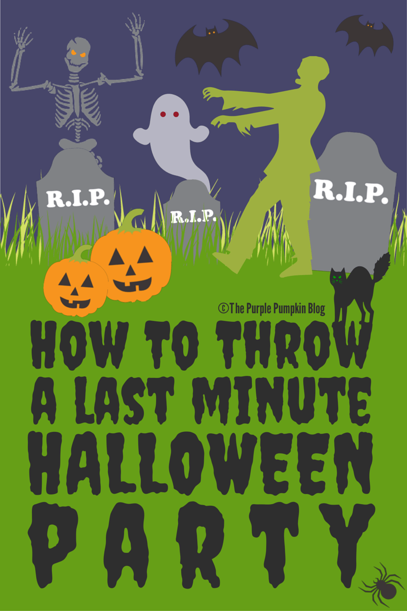 How To Throw A Last Minute Halloween Party