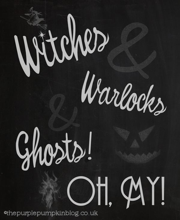 Witches Halloween Poster