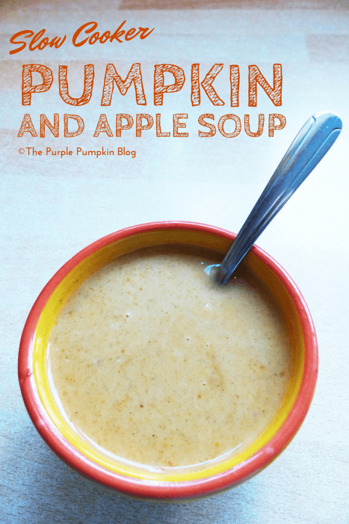 Slow Cooker Pumpkin + Apple Soup