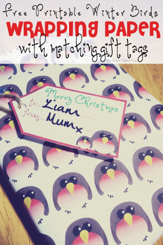 Free Printable Wrapping Paper &amp; Gift Tags