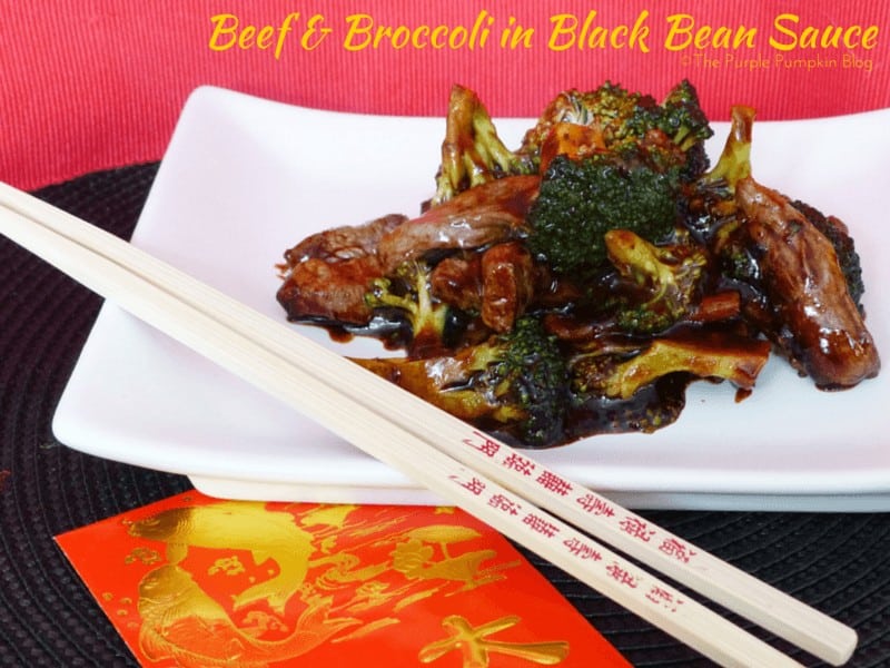 Beef and Broccoli in Black Bean Sauce