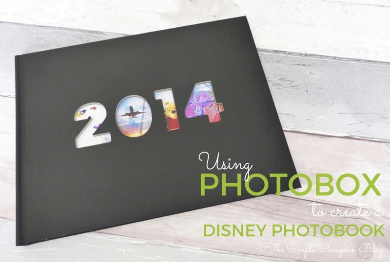 Using Photobox to create a Disney Photobook