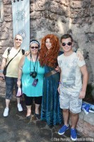 Princess Merida from Brave Meet and Greet at Magic Kingdom