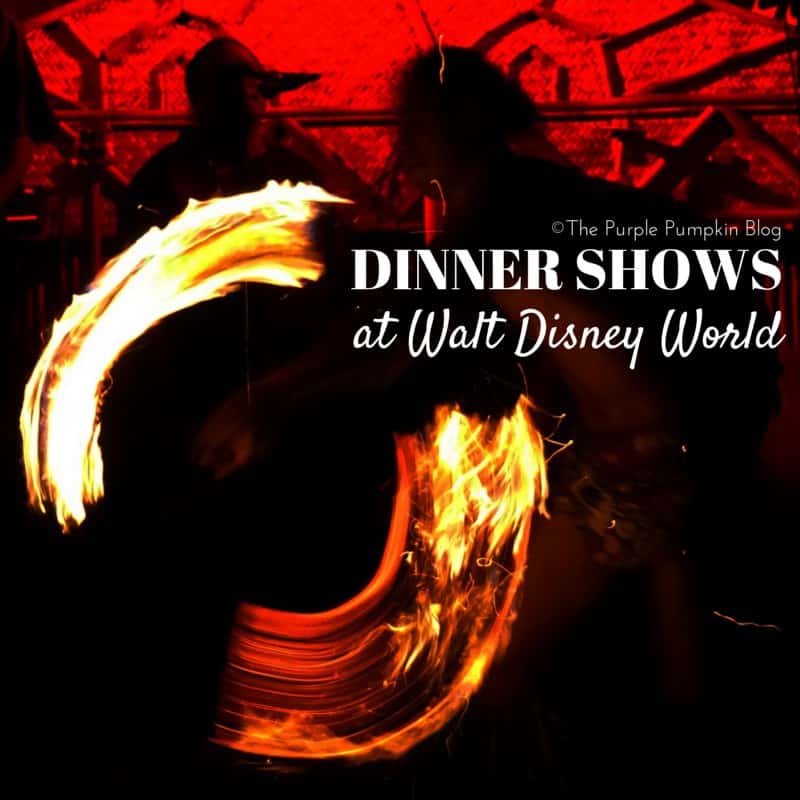 Dinner Shows at Walt Disney World - There are three fantastic ones to choose from - check out what they are and which one is a must see!