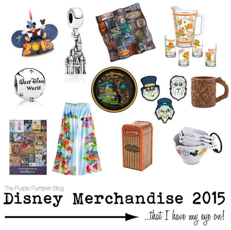 Disney Merchandise 2015 - That I have my eye on!