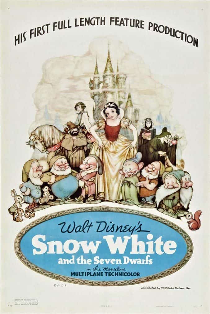 Snow White - Disney Movie Poster