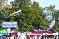 Castle Field Food Stalls at Camp Bestival