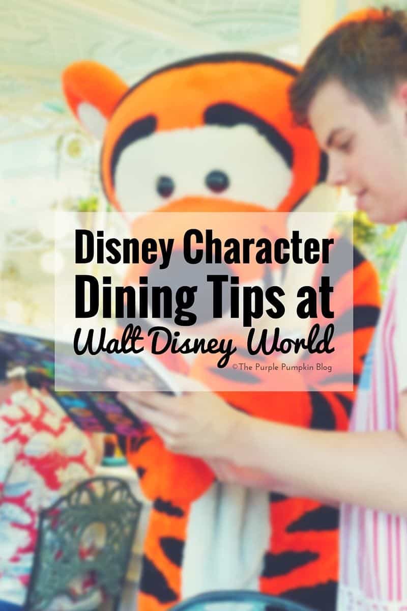 Disney Character Dining Tips at Walt Disney World