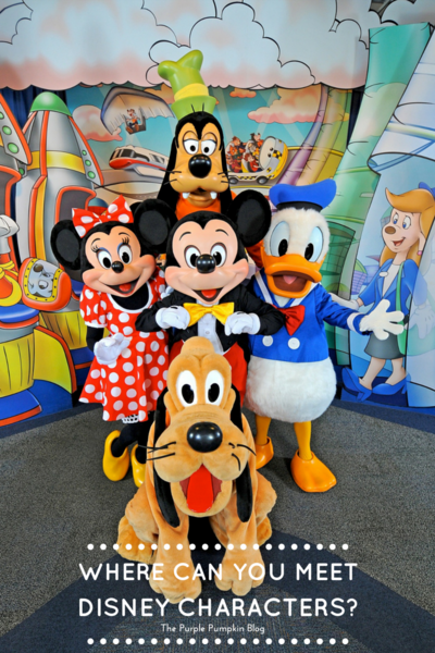 Where Can You Meet Disney Characters? A guide to meeting the characters at Walt Disney World!