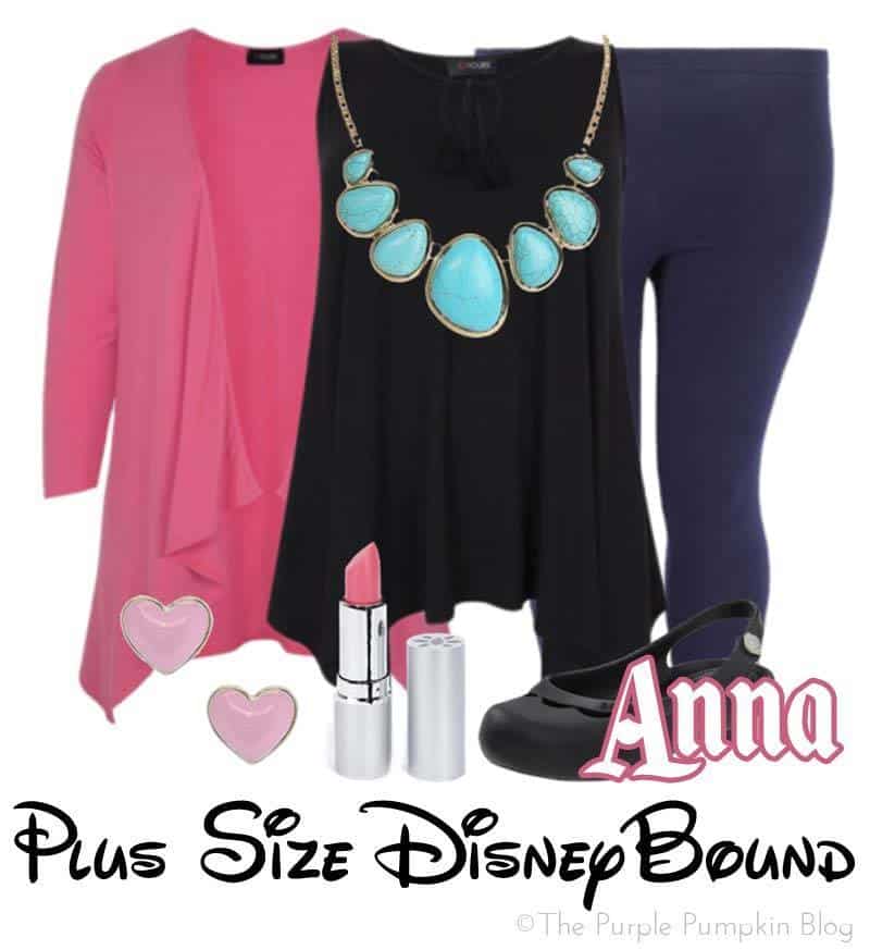Anna - Plus Size DisneyBound