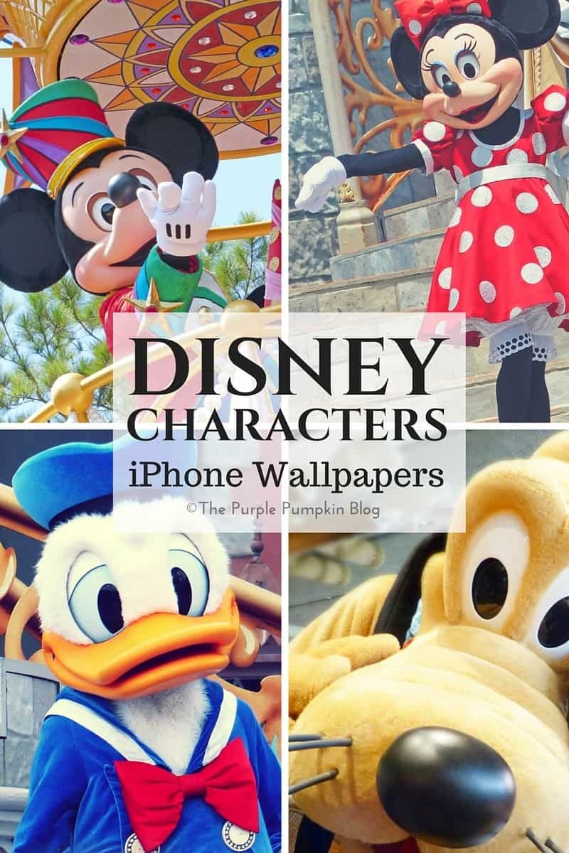 Disney Characters iPhone Wallpapers