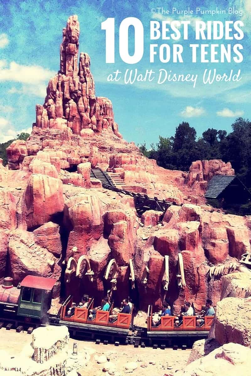 10 Best Rides For Teens At Walt Disney World