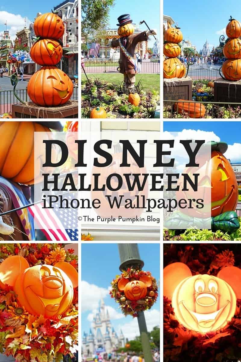 Disney Halloween iPhone Wallpapers. Free to save and download to your phone. Lots of other sets available too!
