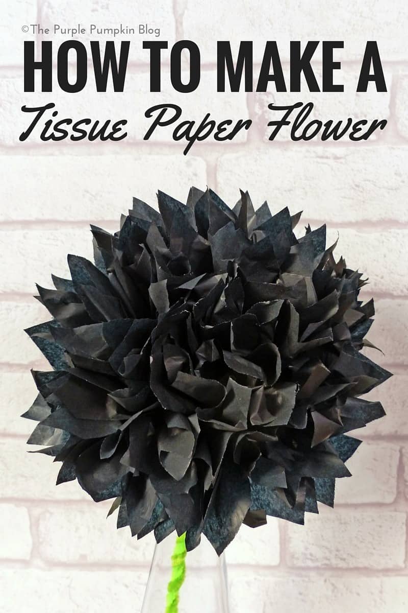 How To Make A Tissue Paper Flower