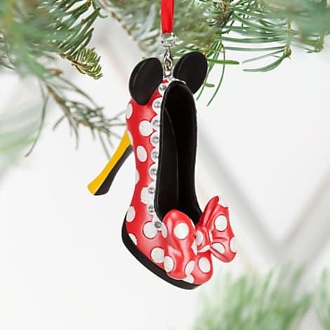 Minnie Mouse Shoe Ornament