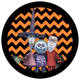 Cupcake Toppers - The Nightmare Before Christmas
