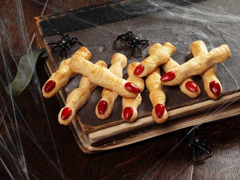 Witches Shortbread Fingers