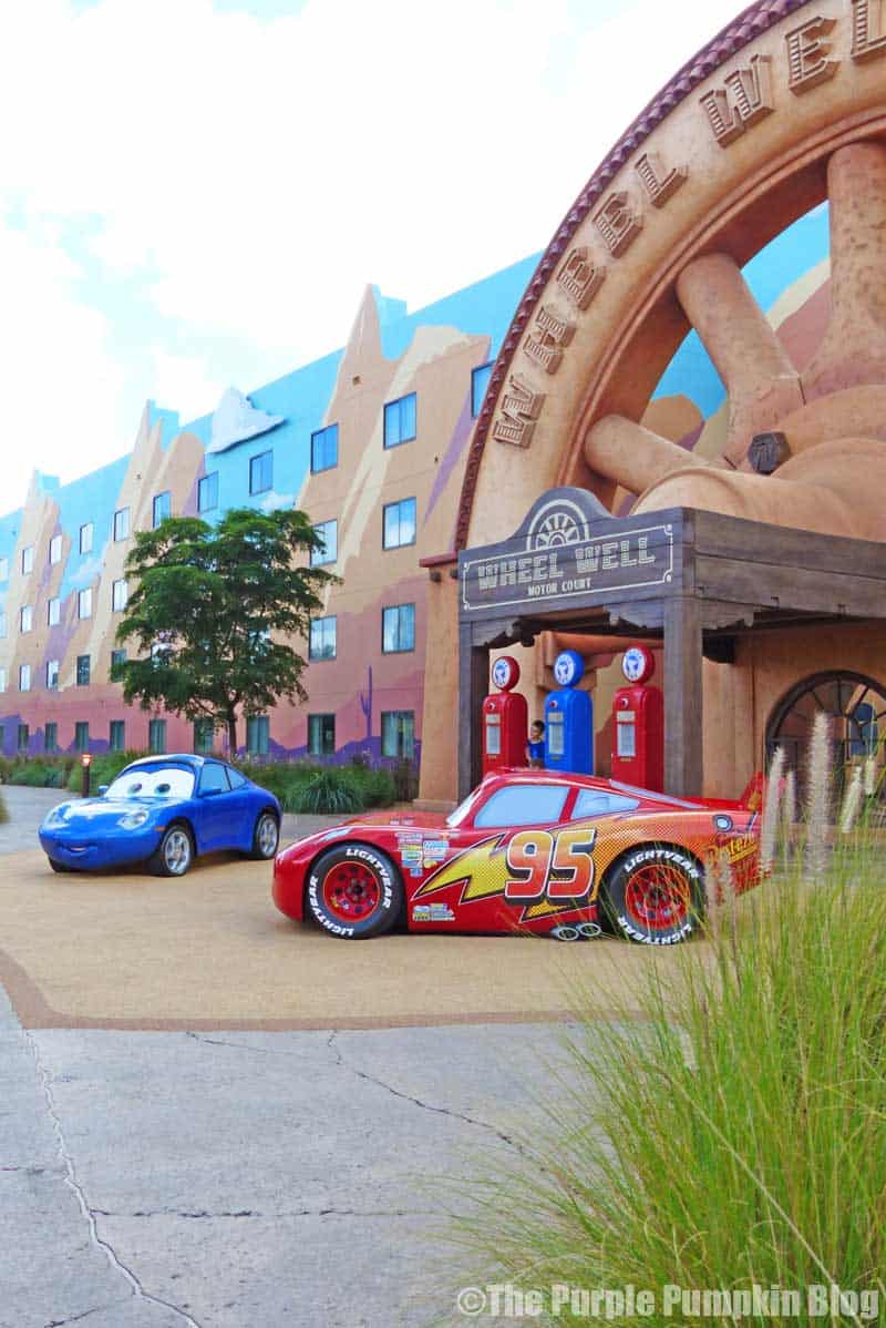 Disney Art of Animation - Cars Courtyard