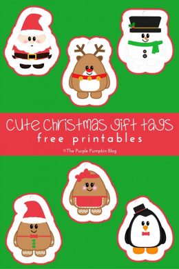 Cute Christmas Gift Tags - Free Printables
